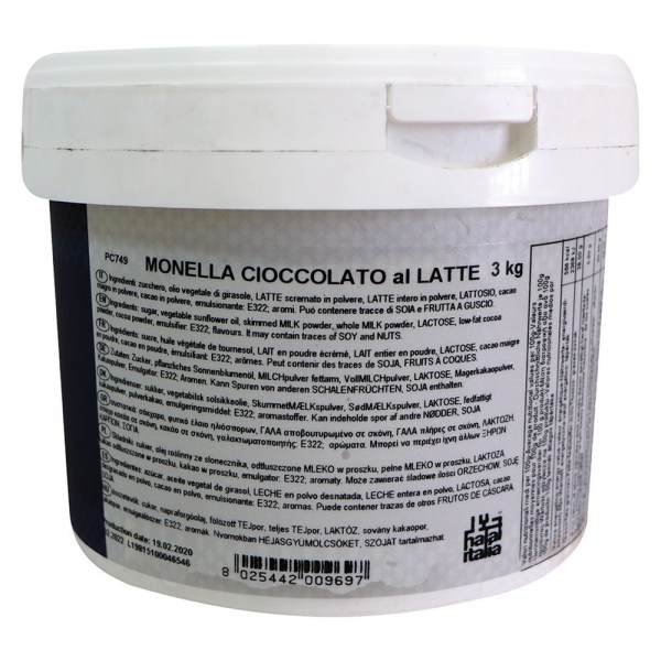 VARIEGATO MONELLA CIOCCOLATO AL LATTE DA KG 3 (PC749)