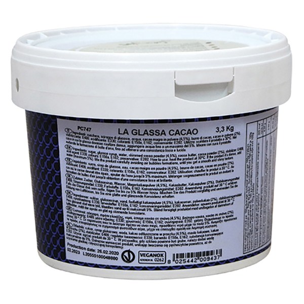 LA GLASSA CACAO DA KG 3,3 (PC747)