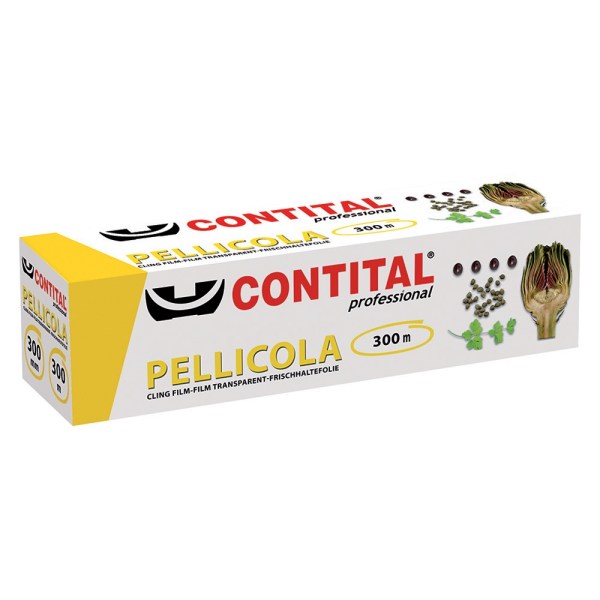 PELLICOLA TRASPARENTE 300 MT LINEARI CON BOX