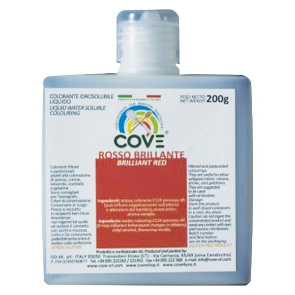 COLORE IDROSOLUBILE ROSSO GR 150 (IDRO150RSS)