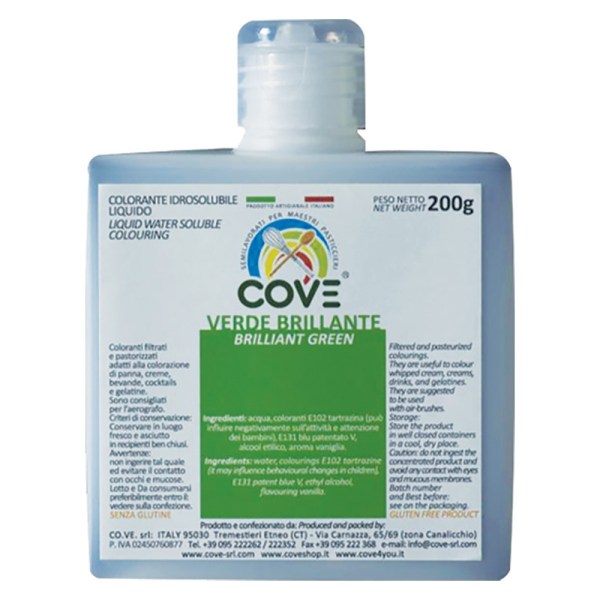 Colore Idrosolubile Verde 150 g