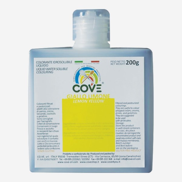 COLORE IDROSOLUBILE GIALLO LIMONE GR 150 (IDRO150LIM)