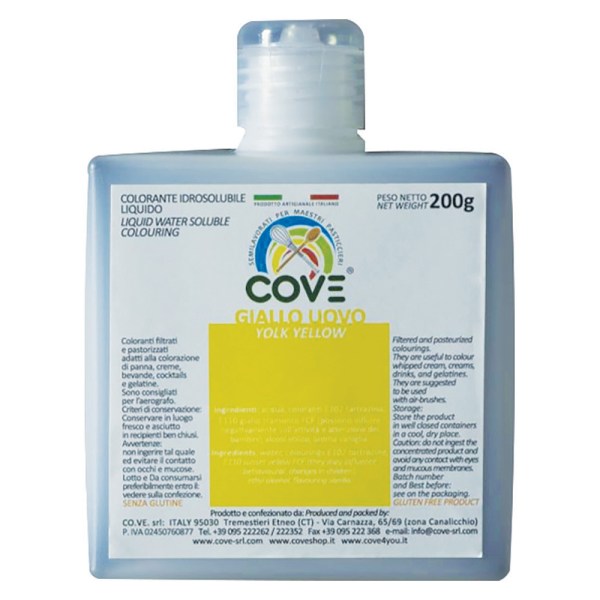 COLORE IDROSOLUBILE GIALLO UOVO GR 150 (IDRO150UOV)