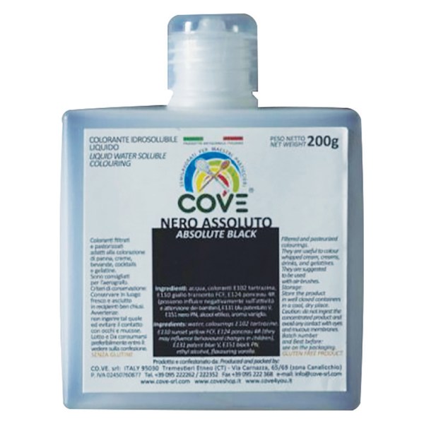 COLORE IDROSOLUBILE NERO GR 150 (IDRO150NER)