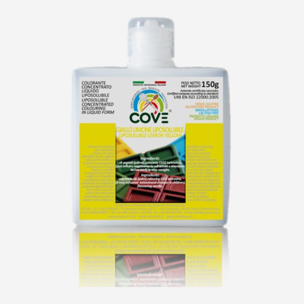 COLORE LIPOSOLUBILE LIQUIDO GIALLO LIMONE GR 150 (LIPOLIMONE)