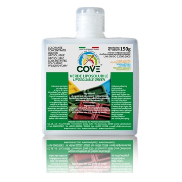 COLORE LIPOSOLUBILE LIQUIDO VERDE GR 150 (LIPOVERDE)