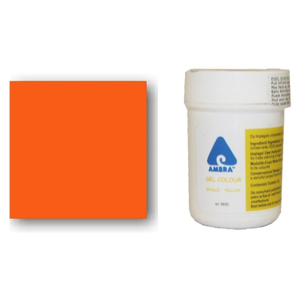 COLORANTE IN GEL ARANCIO GR 95