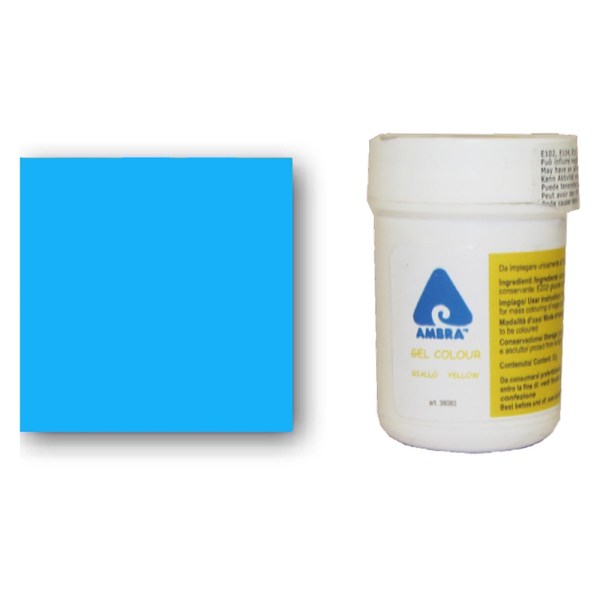 COLORANTE IN GEL CELESTE GR 95