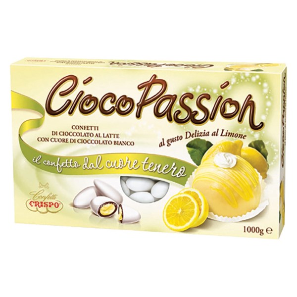CONFETTI CIOCOPASSION DELIZIA AL LIMONE IN CONFEZIONE DA KG 1
