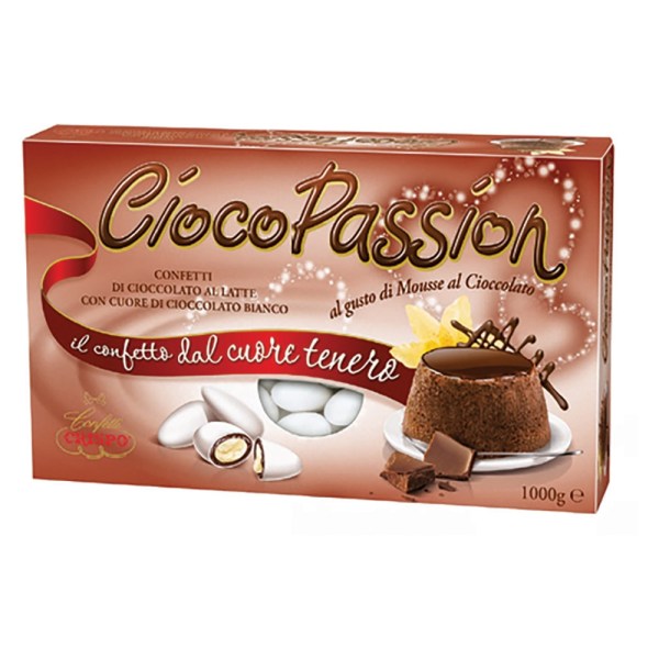 *CONFETTI CIOCOPASSION MOUSSE AL CIOCCOLATO IN CONFEZIONE DA KG1