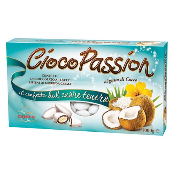 CONFETTI CIOCOPASSION COCCO IN CONFEZIONE DA KG 1