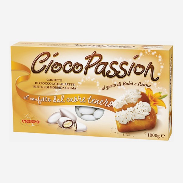 CONFETTI CIOCOPASSION BABA' E PANNA IN CONFEZIONE DA KG 1