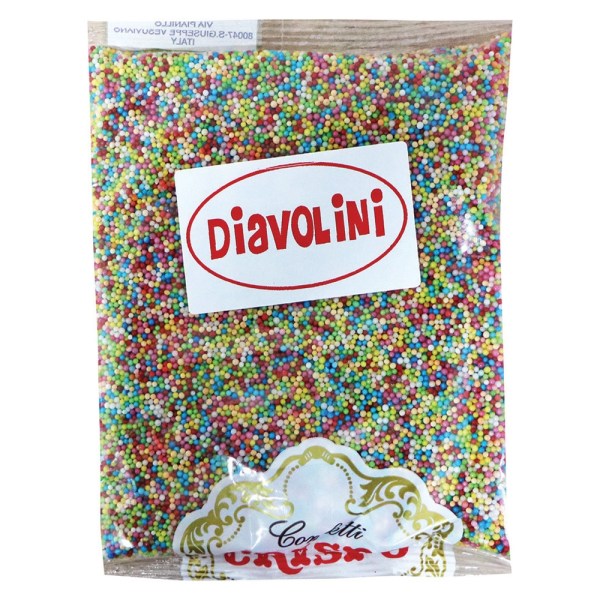 DIAVOLINI COLORATI IN CONFEZIONE DA GR 500