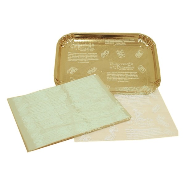 FOGLI POLIPROPILENE CM25X37  PASTICCERIA FINISSIMA  DA KG10