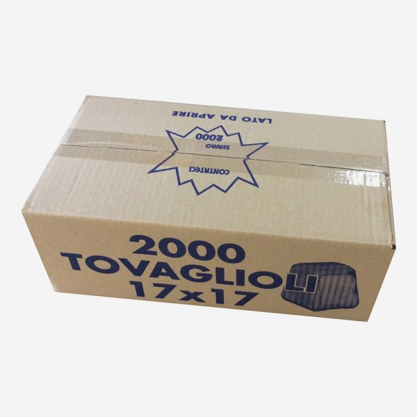 TOVAGLIOLI CM 17X17 PZ 2000 PER DISPENSER