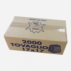 TOVAGLIOLI CM 17X17 PZ 2000 PER DISPENSER
