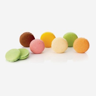 MACARON (063287) ASSORT. (ARAN-GIA-MAR-AVOR-ROSA-VER)35MM PZ450