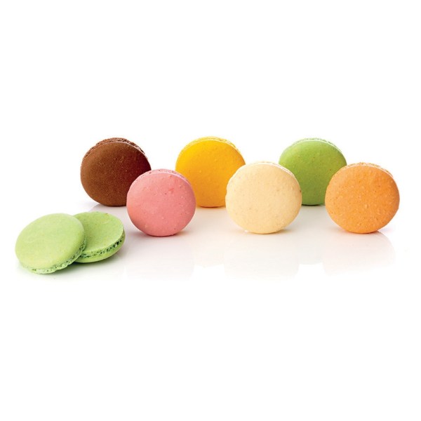 MACARON (063287) ASSORT. (ARAN-GIA-MAR-AVOR-ROSA-VER)35MM PZ450