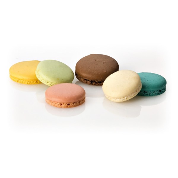MACARON (063063) ASSORT. (AZZ-GIA-MAR-AVOR-ROSA-VER)35MM PZ 450