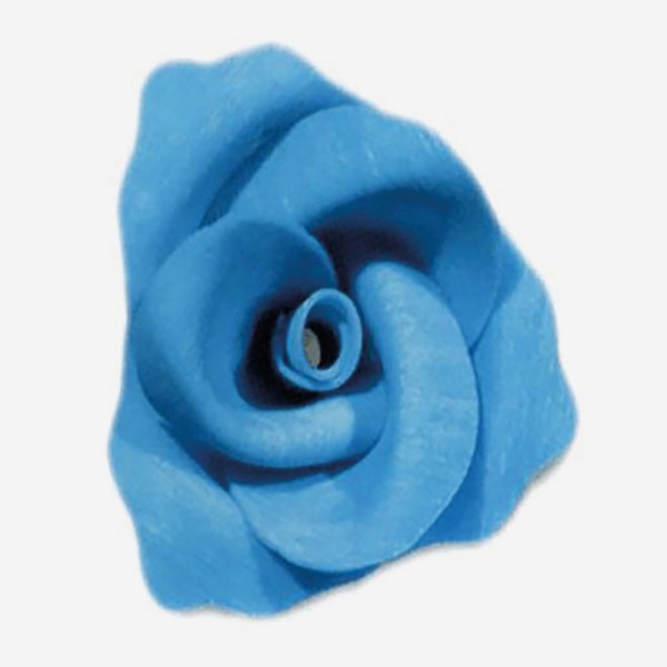 ROSA CELESTE IN CIALDA DIAMETRO CM 4 PZ 100