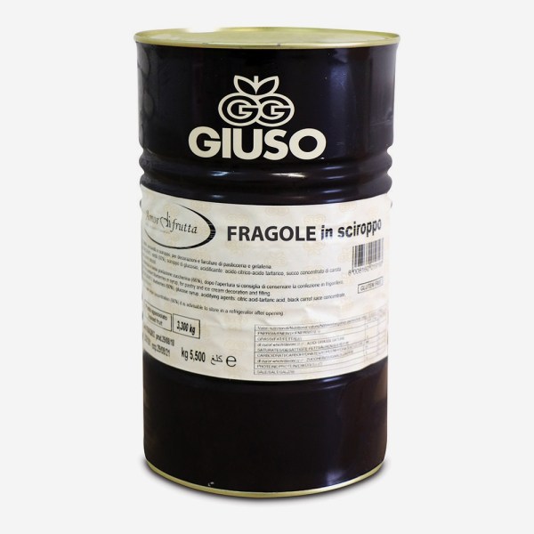 FRAGOLE IN SCIROPPO AMORDIFRUTTA DA KG 2,75 (020AR275)