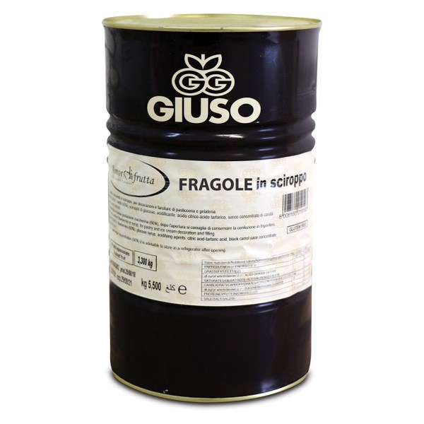 FRAGOLE IN SCIROPPO AMORDIFRUTTA DA KG 2,75 (020AR275)