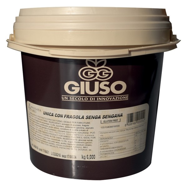 PASSATA ORO FRAGOLA SENGA SENGANA UNICA DA 6,5 KG (04088160B)