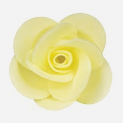 ROSA GIALLA IN CIALDA DIAMETRO CM 4 PZ 100