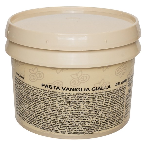 PASTA VANIGLIA GIALLA - DA KG 3,5 (012AU130B)