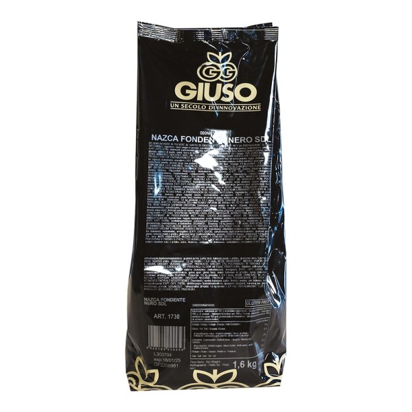 NAZCA CIOCCOLATO FONDENTE NERO SDL DA KG 1,6 (000NM160)