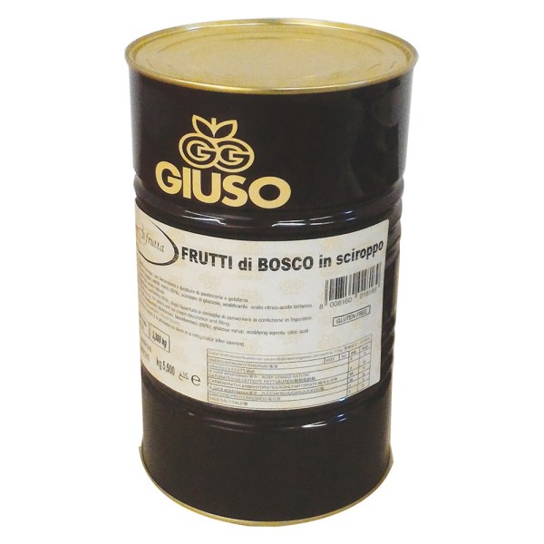 FRUTTI DI BOSCO IN SCIROPPO AMORDIFRUTTA KG 2,75 (020AN275A)