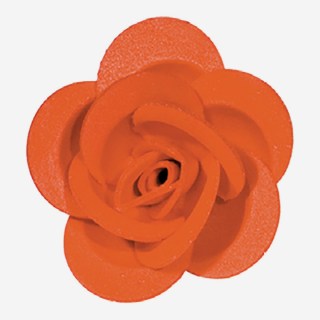 ROSA ROSSA IN CIALDA DIAMETRO CM 4 PZ 100