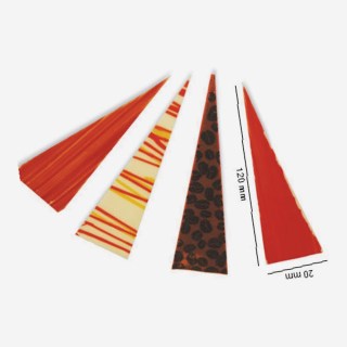 *TRIANGOLI CHOC ASSORTITO 168 PZ MM120X30