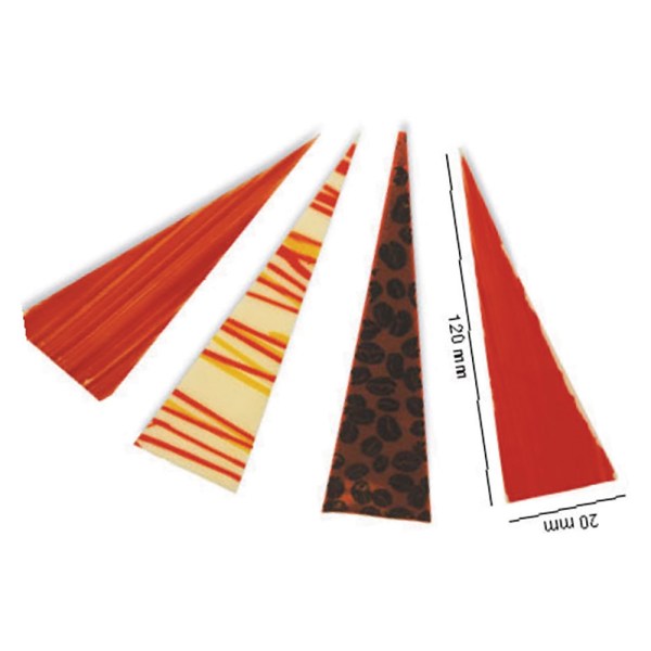 *TRIANGOLI CHOC ASSORTITO 168 PZ MM120X30