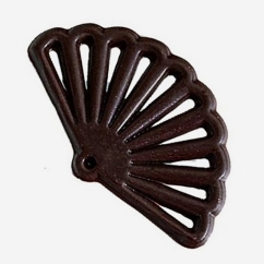 VENTAGLI CIOCCOLATO FONDENTE MM35X59PZ 400 (ORIENTAL)