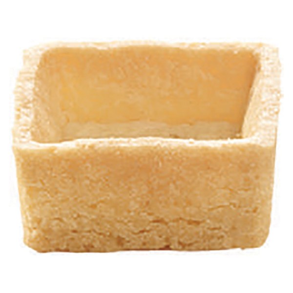 Mini tartellette trendy quadrate salate 34x34mm (96 PZ)