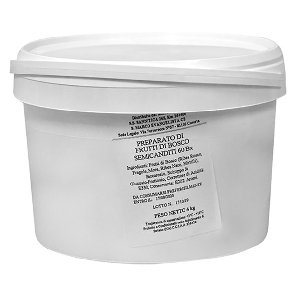 PREPARATO DI FRUTTI DI BOSCO DA KG 4