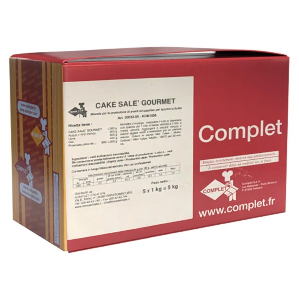 MIX CAKE SALE' GOURMET DA KG 5