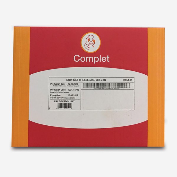 *GOURMET DA KG 5 CHEESECAKE