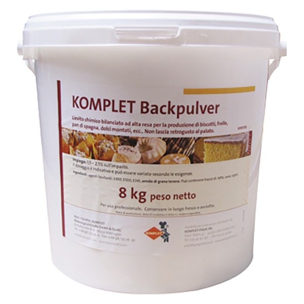 LIEVITO BACK PULVER CHIMICO DA KG 8