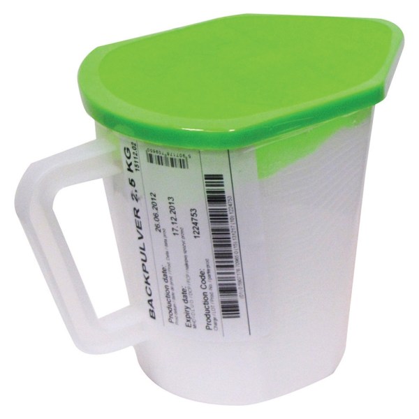 LIEVITO BACK PULVER CHIMICO DA KG 2,5 + BRICCO GRADUATO