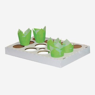 KIT MINI TULIPE (600 STAMPI ASSORTITI+ 20 VASSOI + 1 RICETTARIO)