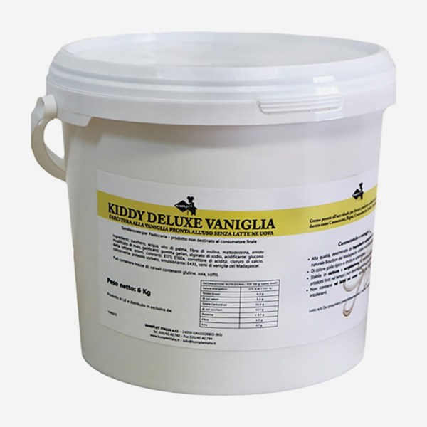 CREMA TIPO PASTICCERA KIDDY DELUXE VANIGLIA DA KG 6