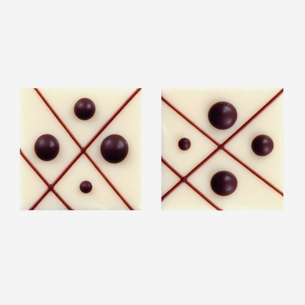 QUADRATI BIANCHI PERLATI 3 CM DA 264 PZ (1032023)