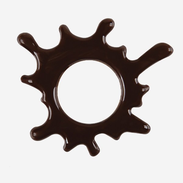 SPLASH DI CIOCCOLATO FONDENTE 5,5CM DA 75PZ (2034315)