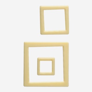 *CORNICI QUADRATE BIANCHE ASS.(6,5-4,2-2,5CM) DA 59 PZ (2034777)