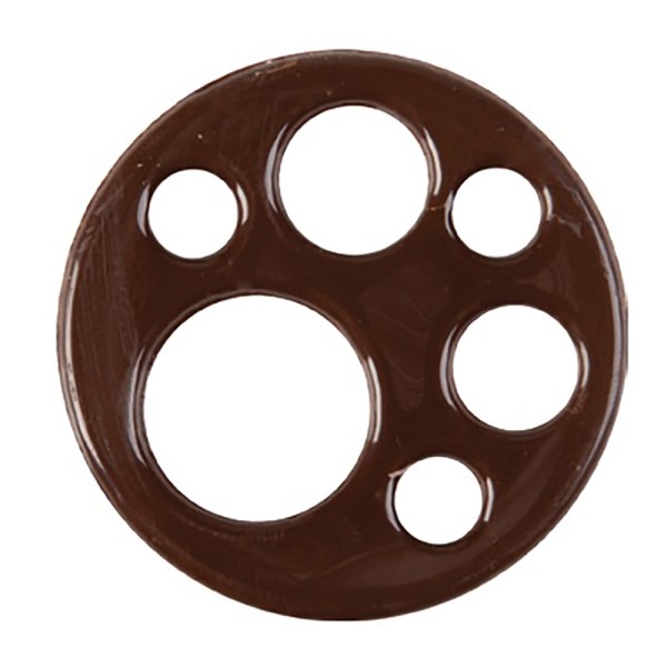 CERCHIO FONDENTE BUCHERELLATO 5CM DA 75 PZ (2034847)