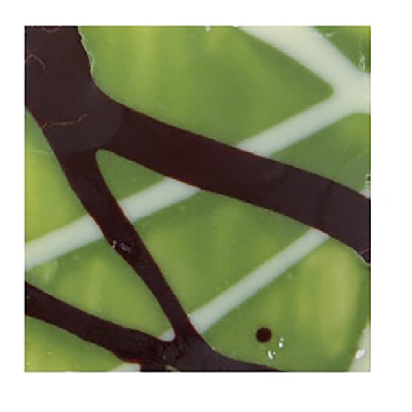 QUADRATI VERDI STRIATI BIANCO/MARRONE 3,5CM DA 216 PZ (1035126)