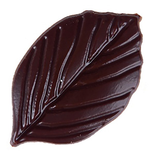 *FOGLIA NERA DI CIOCCOLATO 4X2,5 CM DA 175 PZ (2061094)