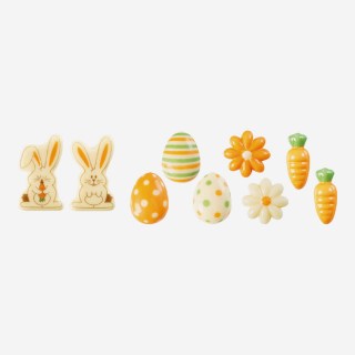 ASSORTIMENTO PASQUA CIOCCOLATO (CONIGLI-UOVA-FIORI-CAROTE)180PZ